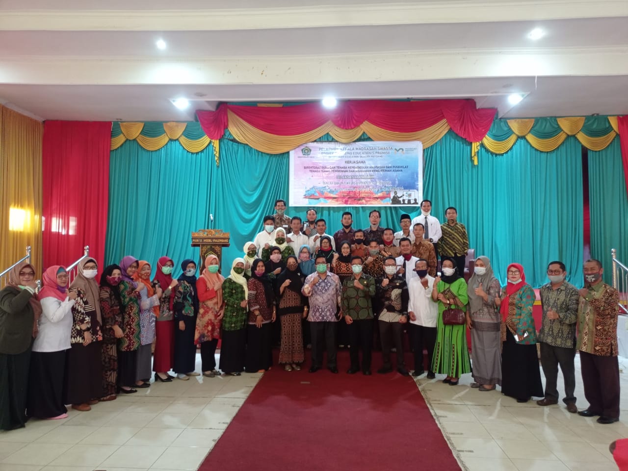 Balai Diklat Keagamaan Palembang Melaksanakan Pelatihan Kepala Madrasah Swasta